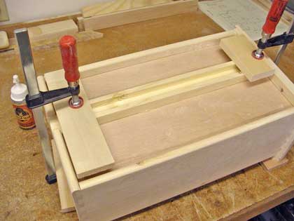 Glue Drawer Rail