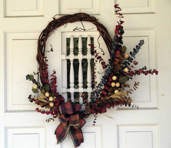 Fall Wreath Closeup