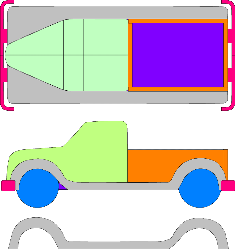 Toy Truck Patterns