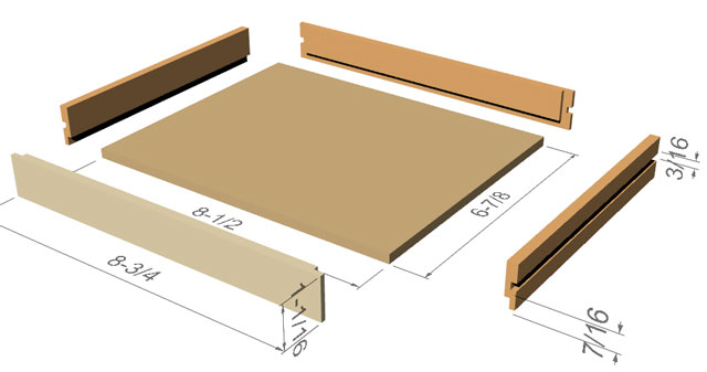 Small Drawer Dimensions