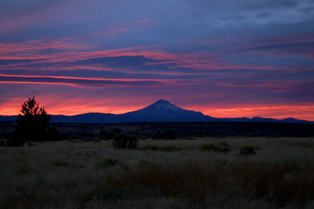 Mt Jefferson Sunset